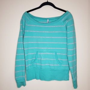 Old Navy off the shoulder sweatshirt